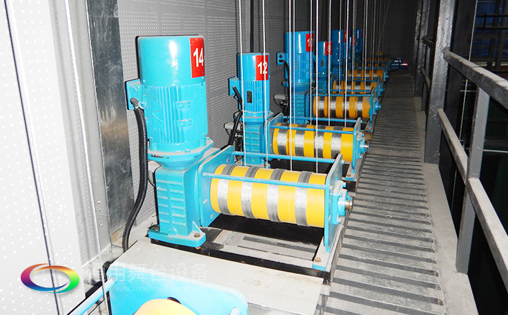 舞臺大幕舞臺阻燃幕布m.dalifu.cn 、二、三道幕等分割表演區域，移換場景不間斷